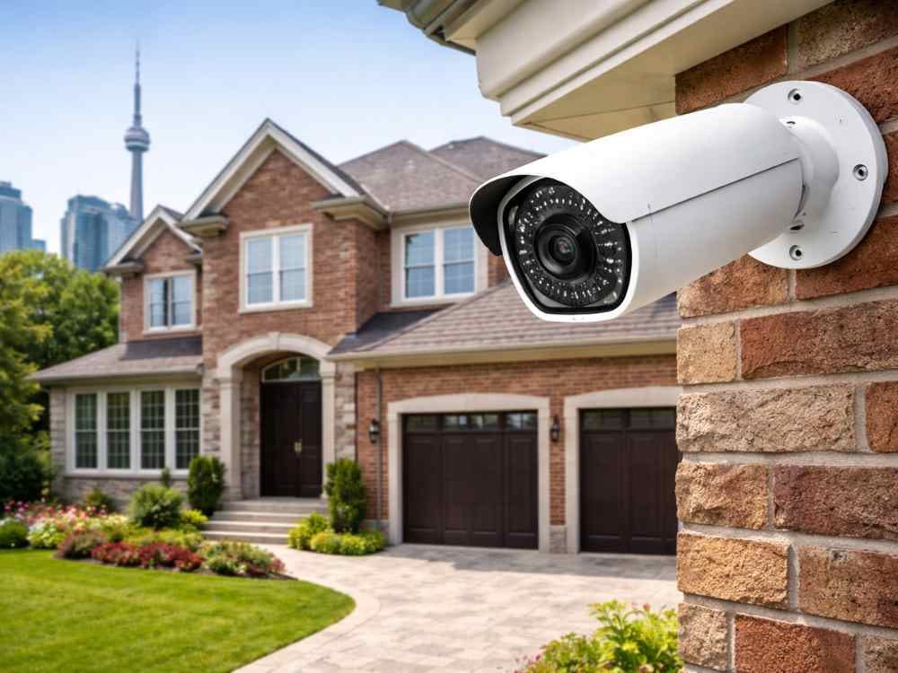 security camera installation Toronto home