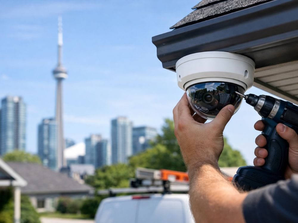 security camera installation cost Toronto