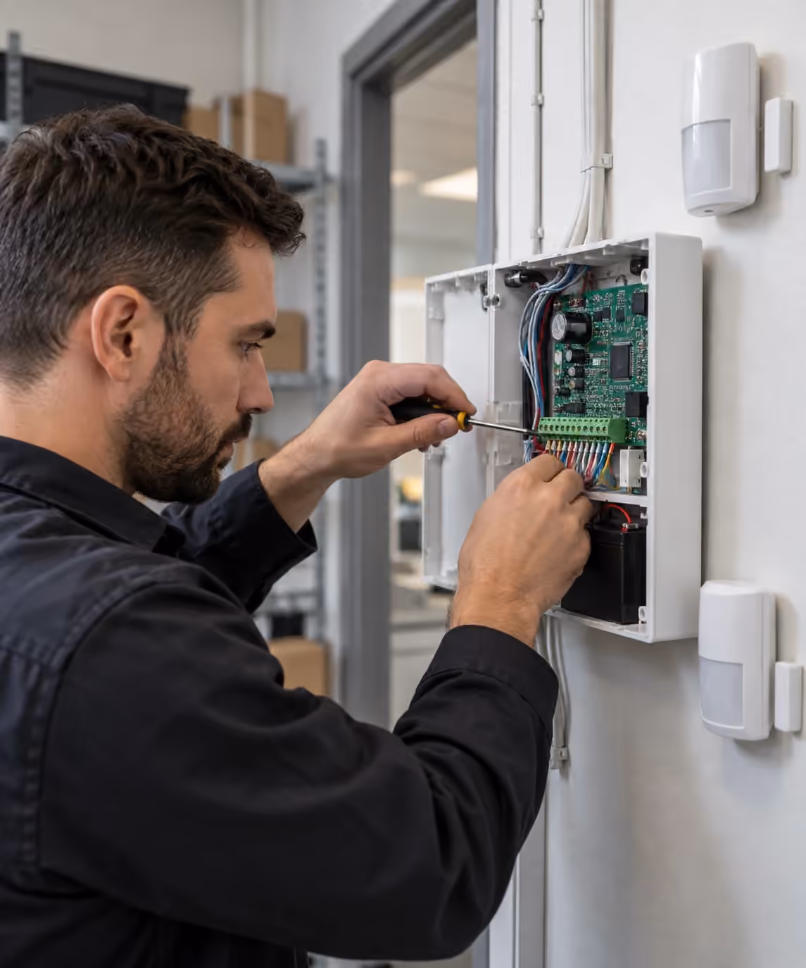 Existing commercial security system assessed for upgrade or expansion in Toronto