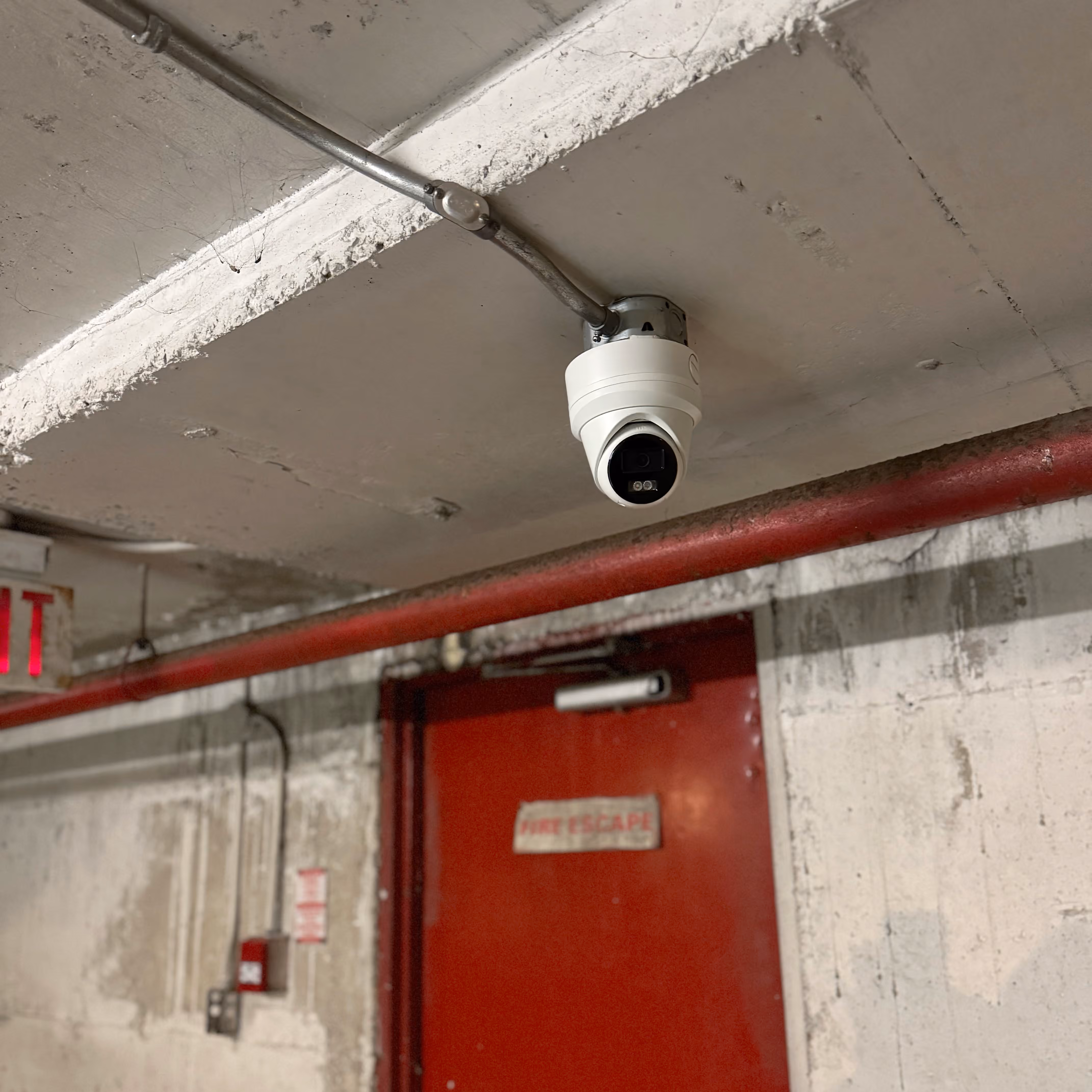 Commercial CCTV cameras installed at a Scarborough business