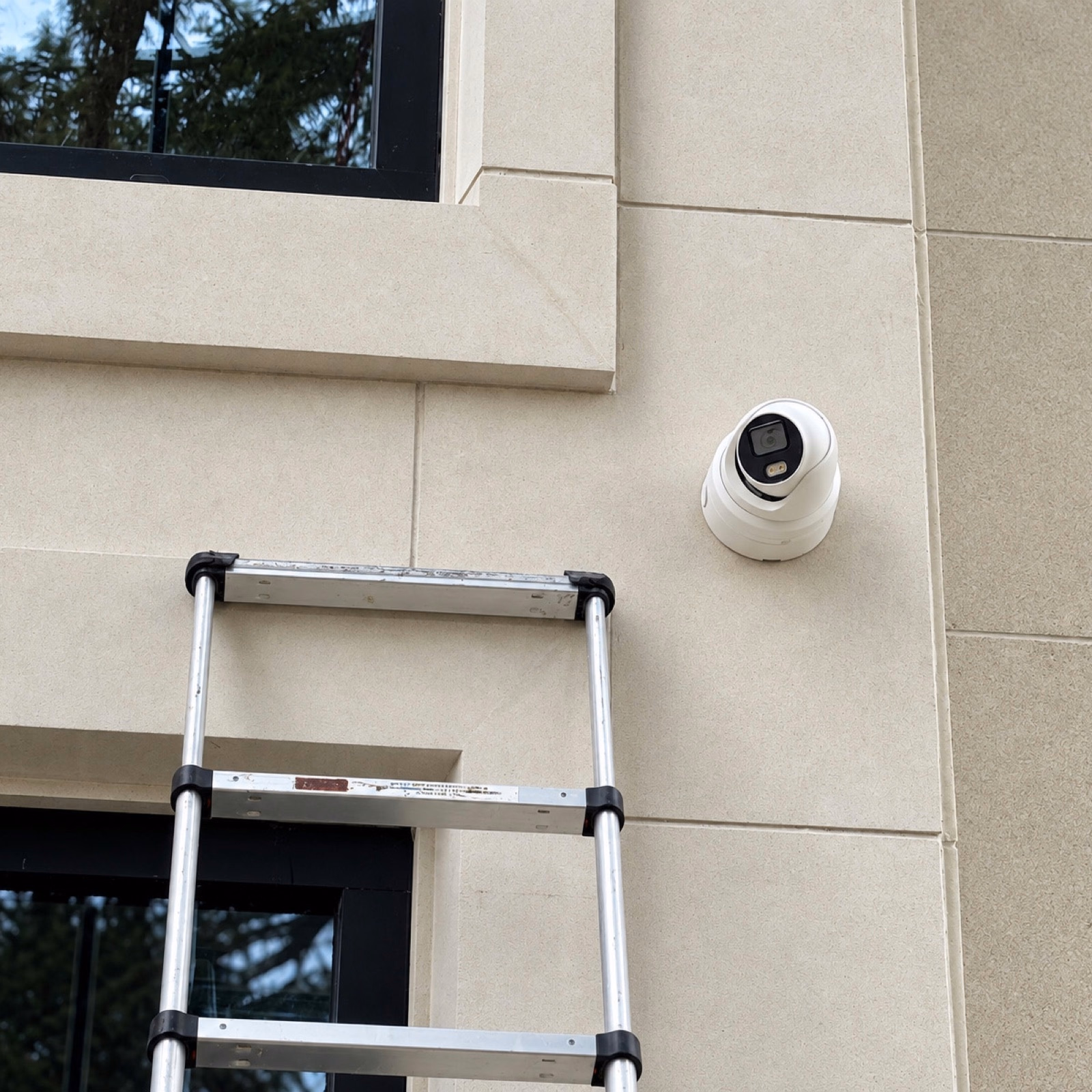 Security camera installed at a Etobicoke property